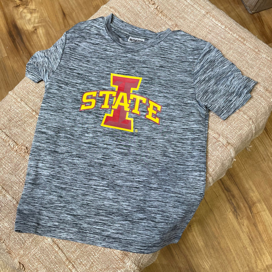 Iowa State Youth Heather Grey T-shirt