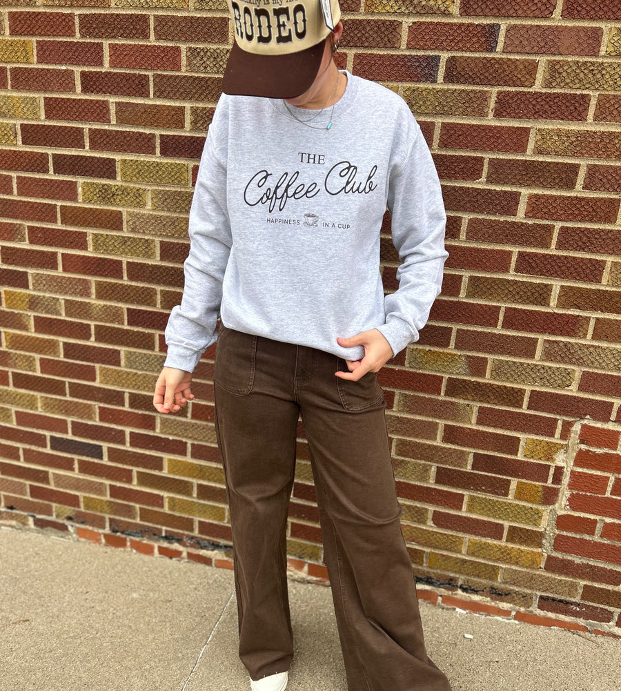 The Coffee Club Graphic Sweatshirt