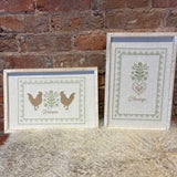 Cross Stitch Wall Decor 15"