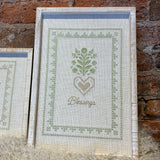 Cross Stitch Wall Decor 15"