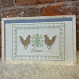 Cross Stitch Wall Decor 15"