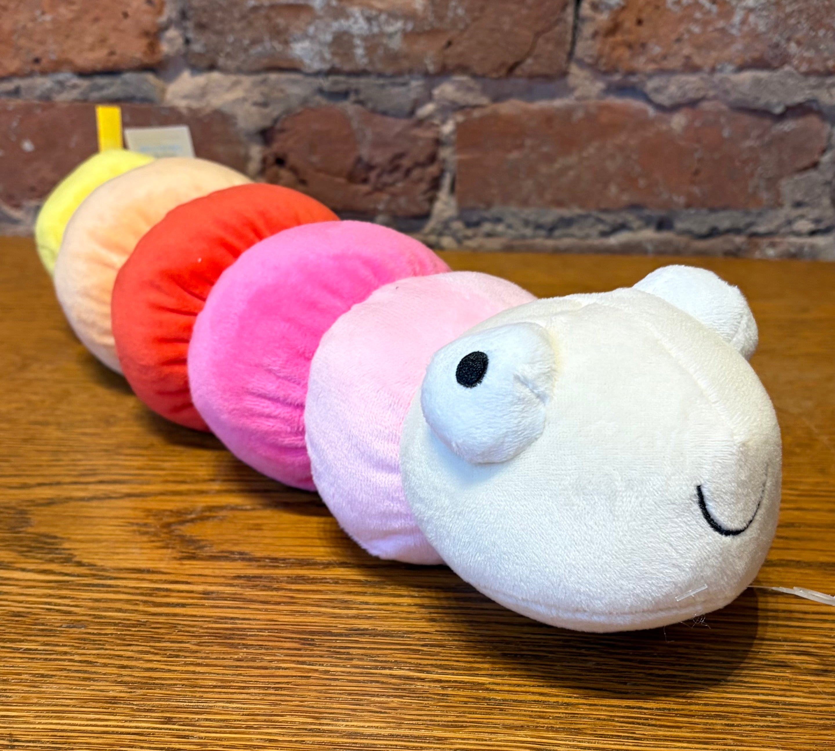 Wiggles Worm Rattle & Squeaker