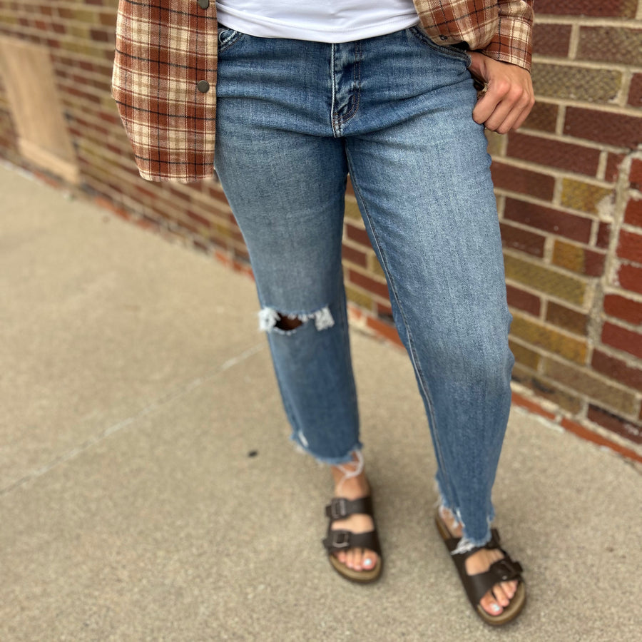 High Rise Dad Vervet Jeans