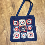 Crochet Patriotic Tote Bag