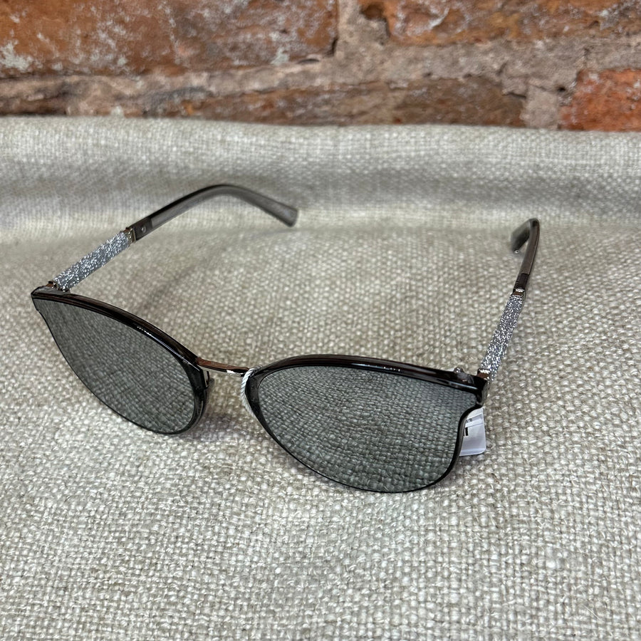 Round Glitter Arm Sunglasses