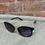 Round Glitter Arm Sunglasses
