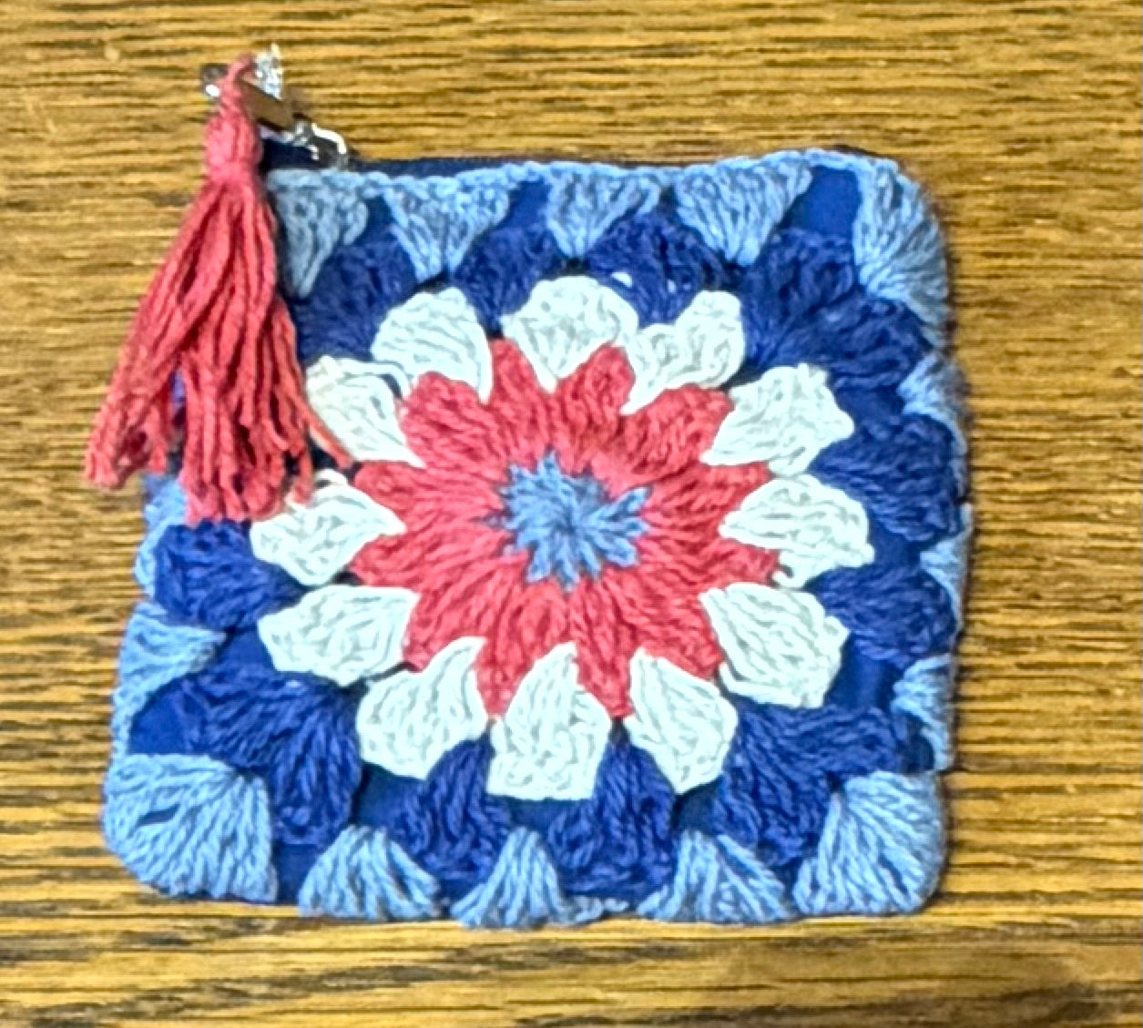 Crochet Patriotic Coin Purses