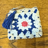Crochet Patriotic Coin Purses