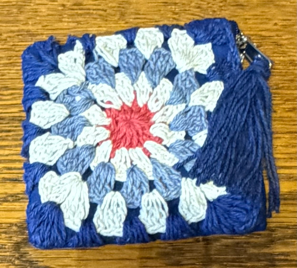 Crochet Patriotic Coin Purses