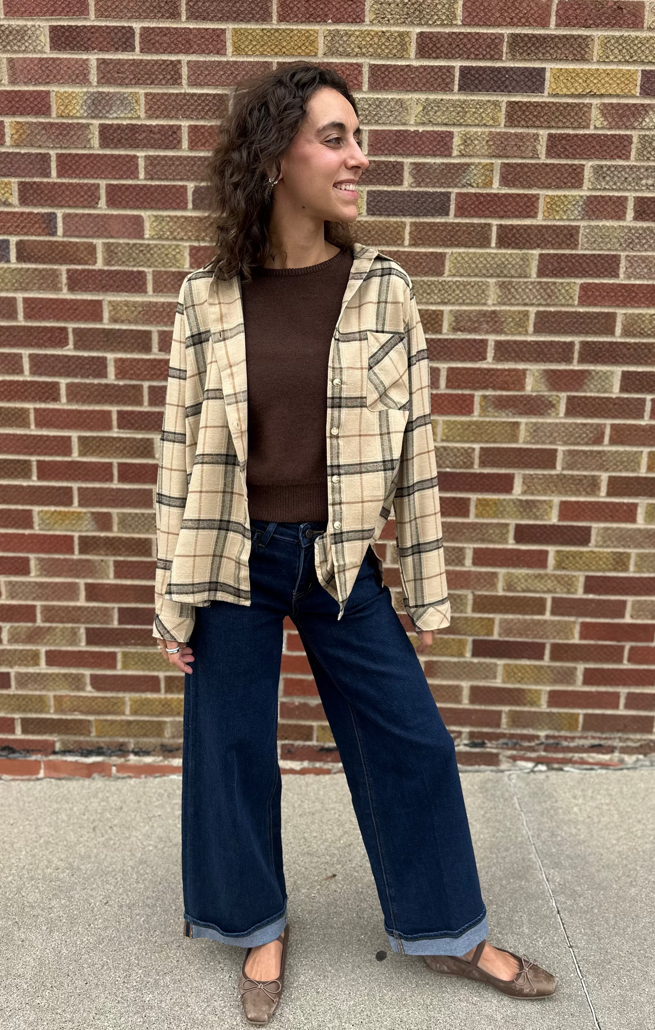 Abri Plaid Flannel Shirt
