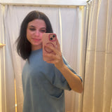 Mineral Washed Knit Top