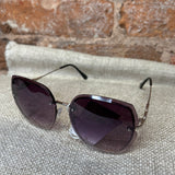 Eccentric Rimless Sunglasses