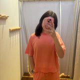 Mineral Washed Knit Shorts