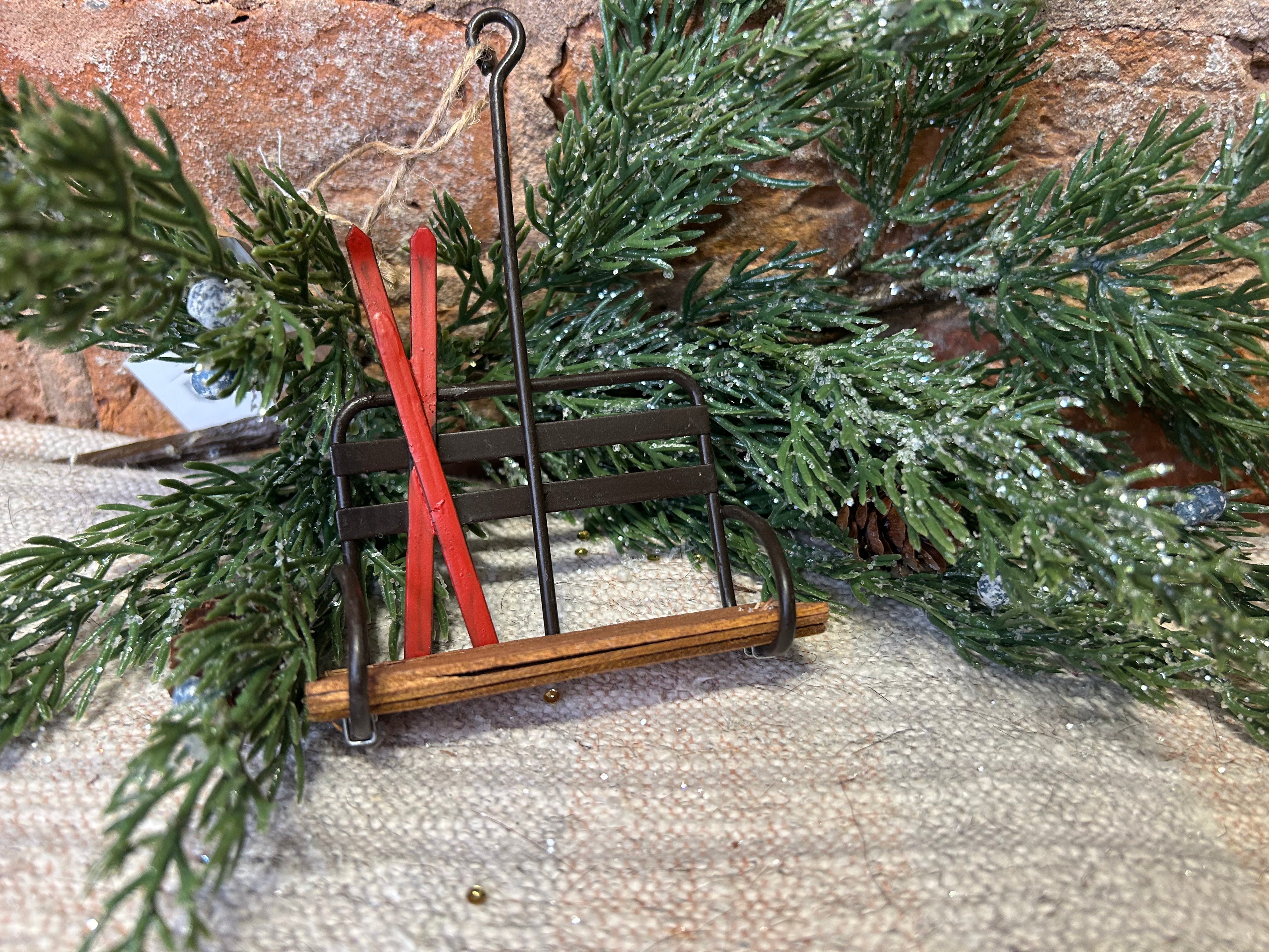 Chair Lift Orn 5x3”