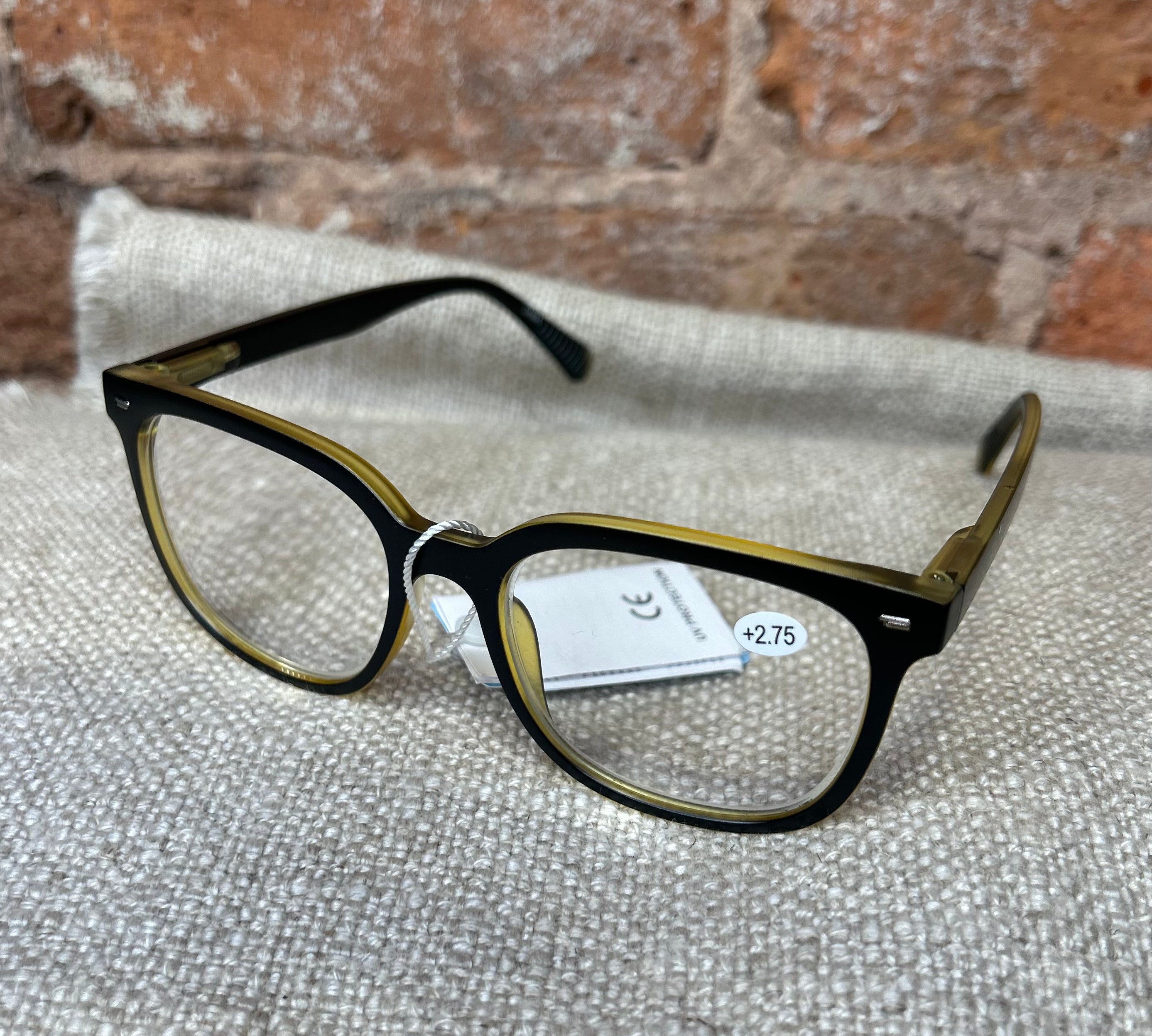 Unisex Classic Rounded Square Reading Glasses