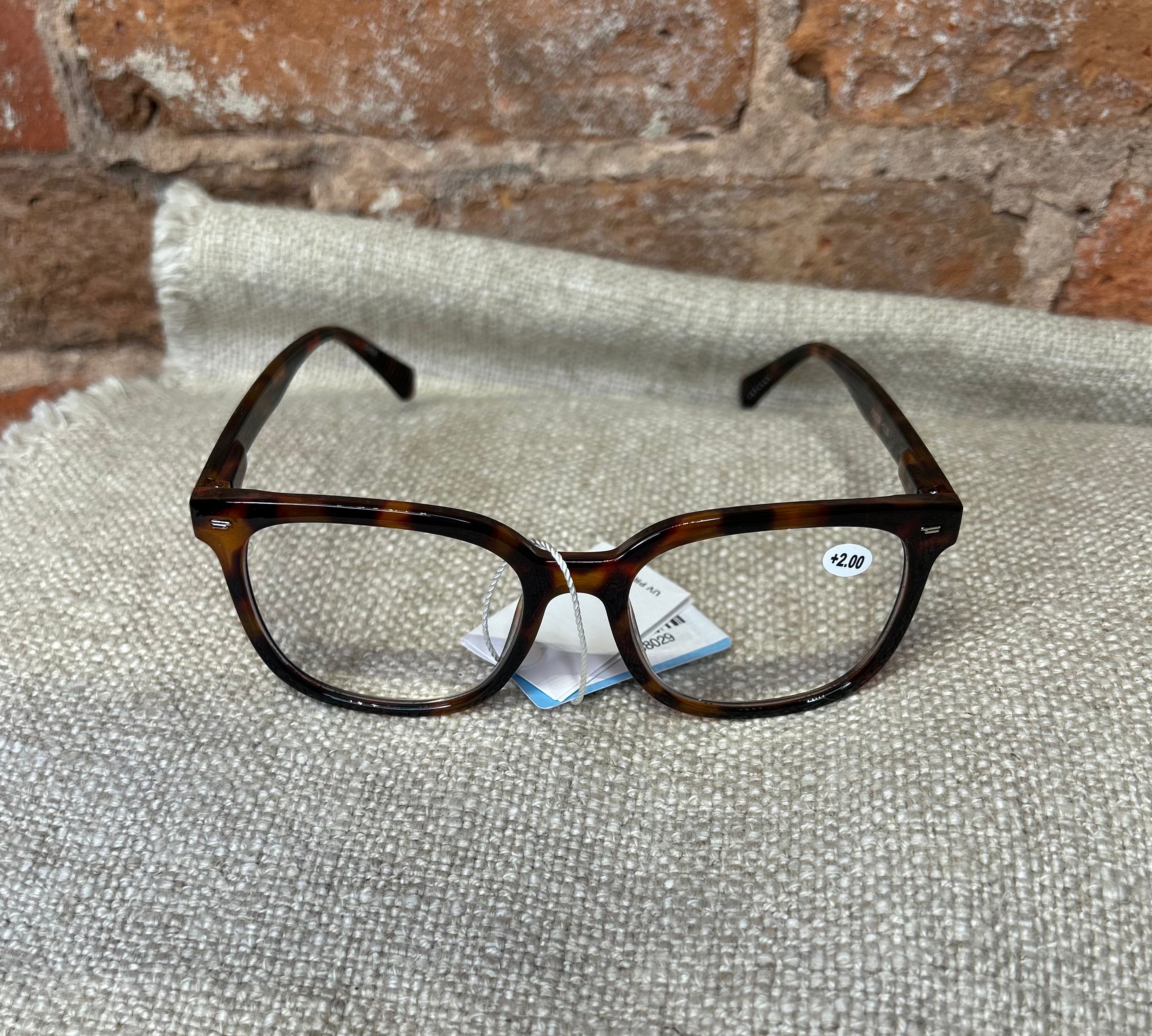 Unisex Classic Rounded Square Reading Glasses