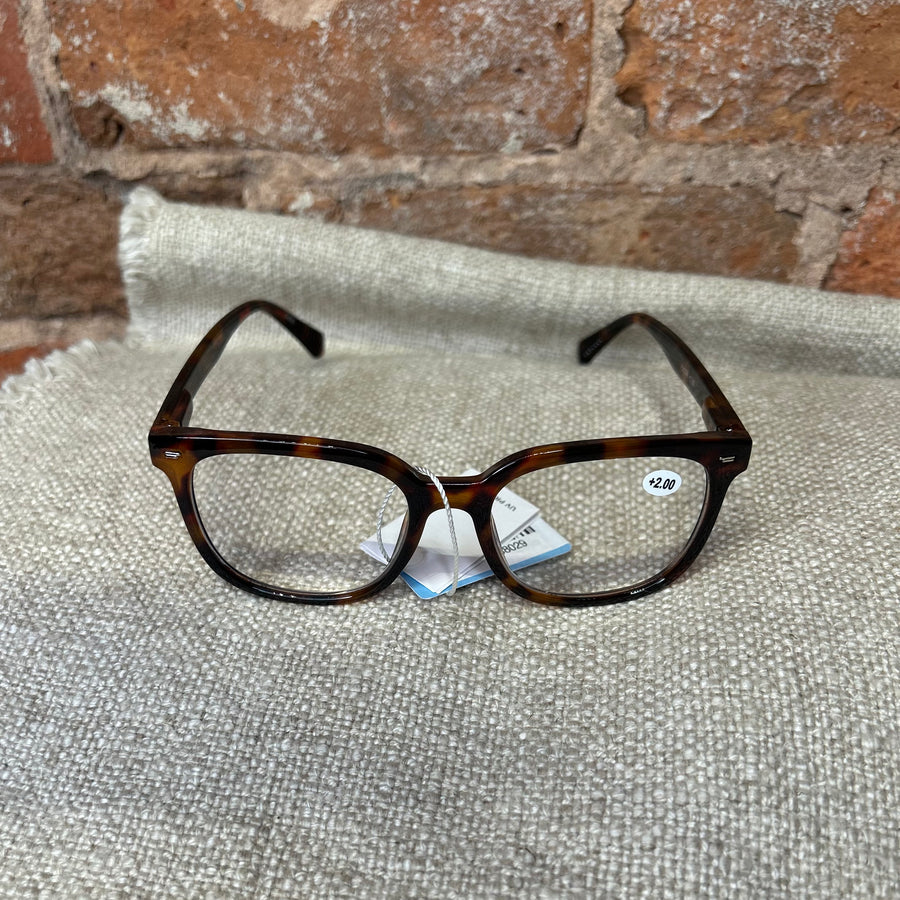 Unisex Classic Rounded Square Reading Glasses