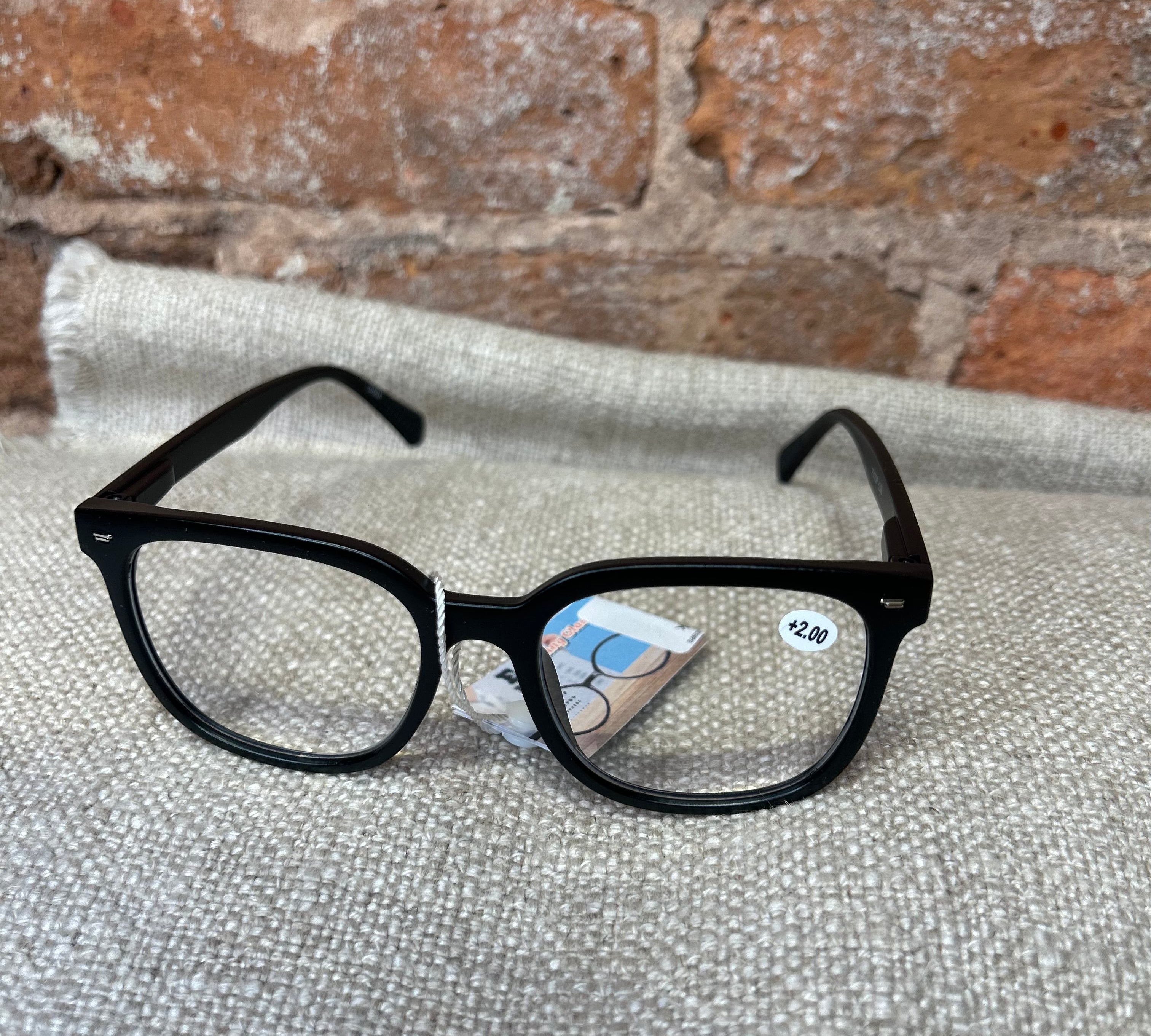 Unisex Classic Rounded Square Reading Glasses