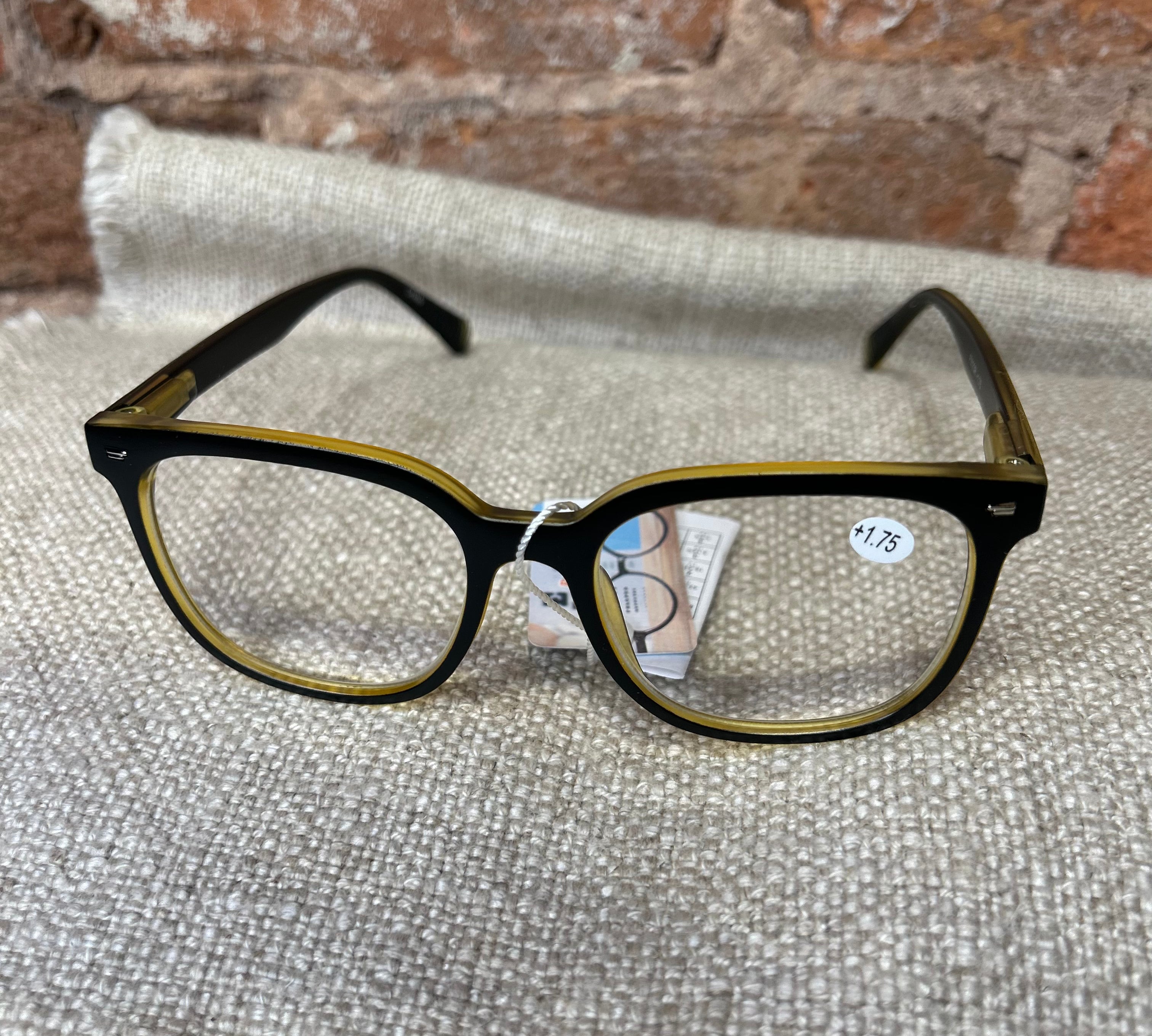 Unisex Classic Rounded Square Reading Glasses