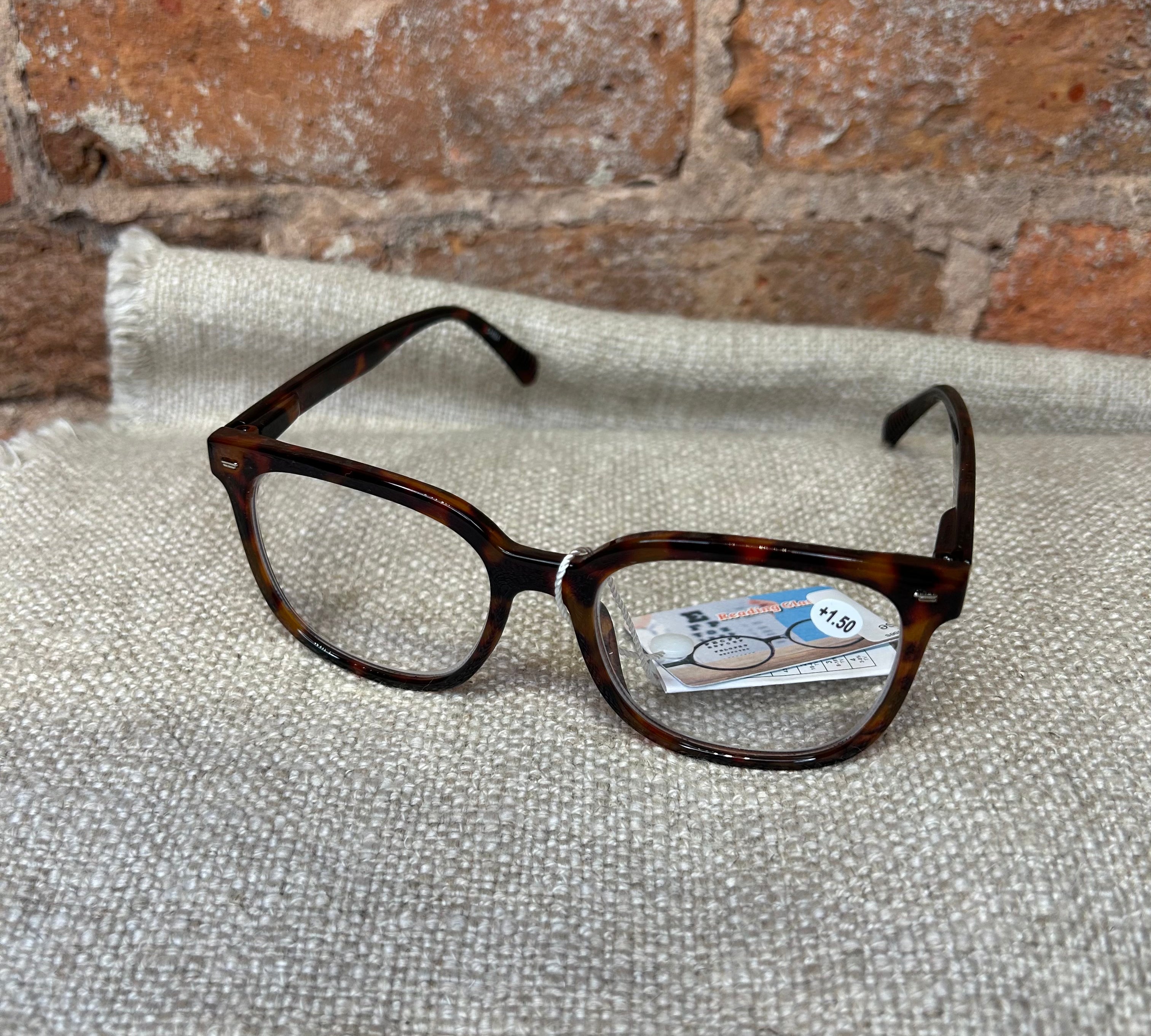 Unisex Classic Rounded Square Reading Glasses