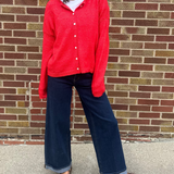 Soft Touch Button Down Cardigan