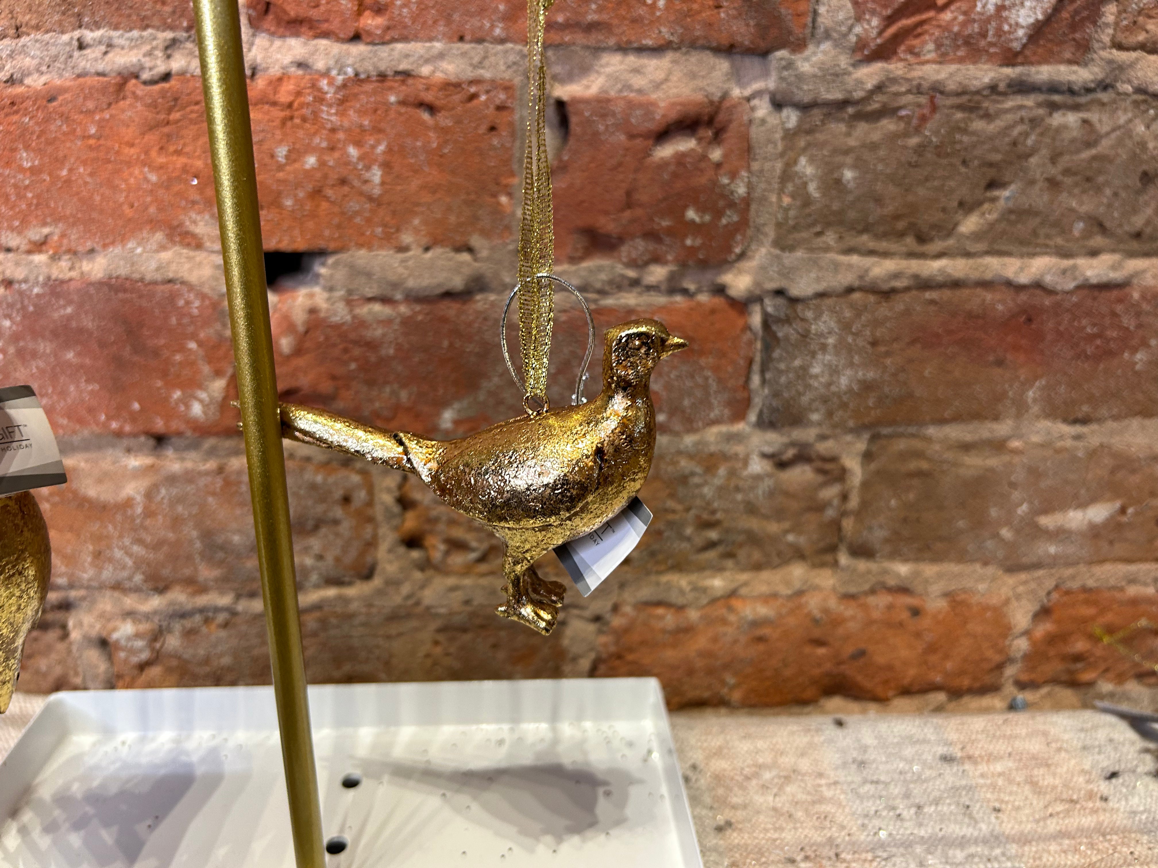 Antique Gold Animal Orn 4.5”