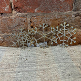 Gold Jewel Snowflake 5.5”