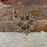 Gold Jewel Snowflake 5.5”