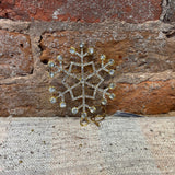 Gold Jewel Snowflake 5.5”