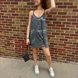 Camouflage Dress w/Pockets