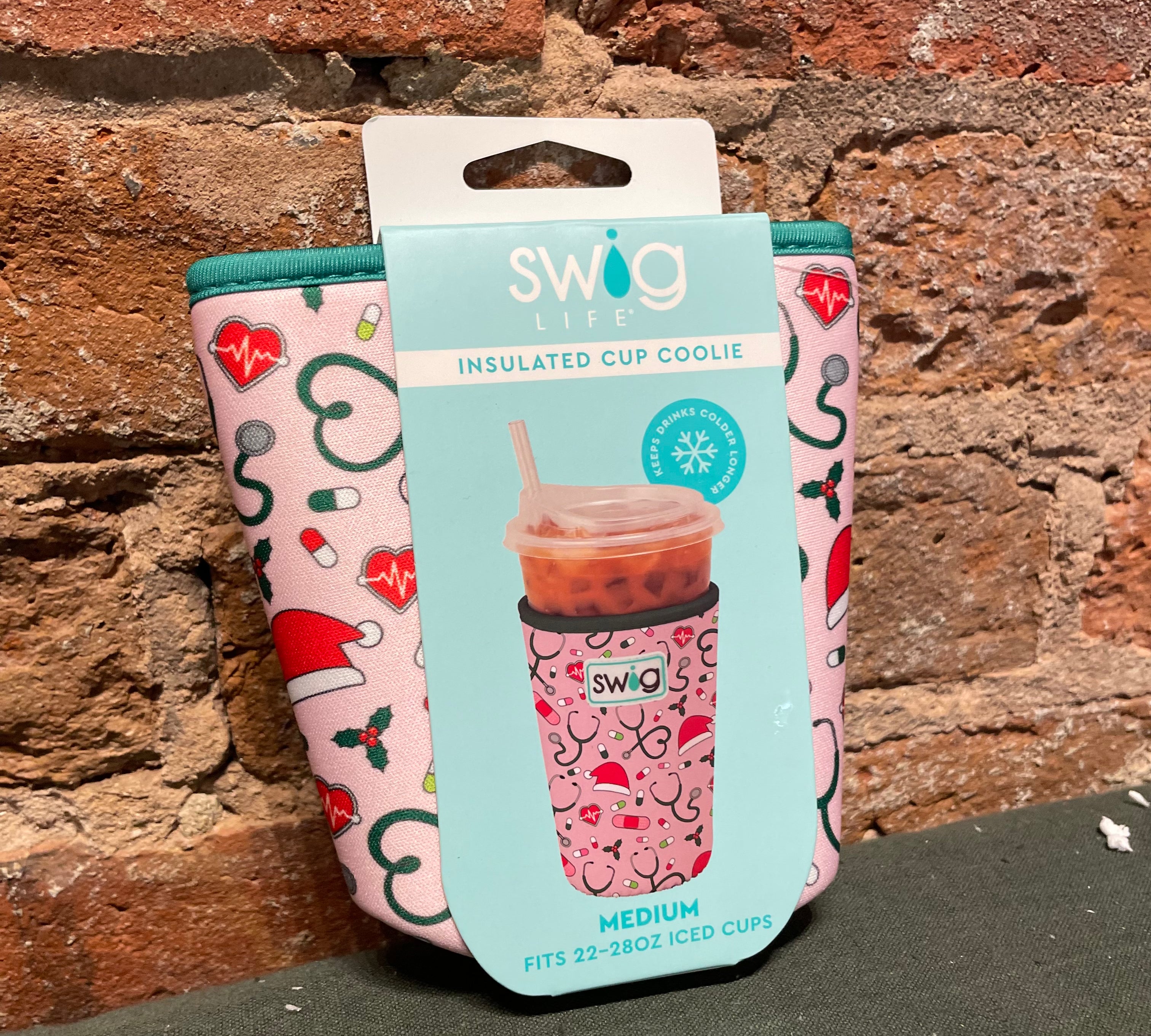 Seasonal Swig Iced Cup Coolie- Medium