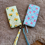 Chloe Printed Zip Around Wallet