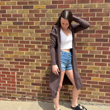 Long Knit Cardigan
