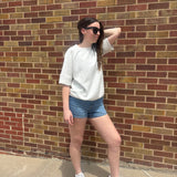 Modal Scuba Luxe Oversized Sleeve Top