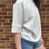 Modal Scuba Luxe Oversized Sleeve Top