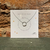 Mixed Metal Mother Of Necklace