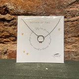 Mixed Metal Mother Of Necklace