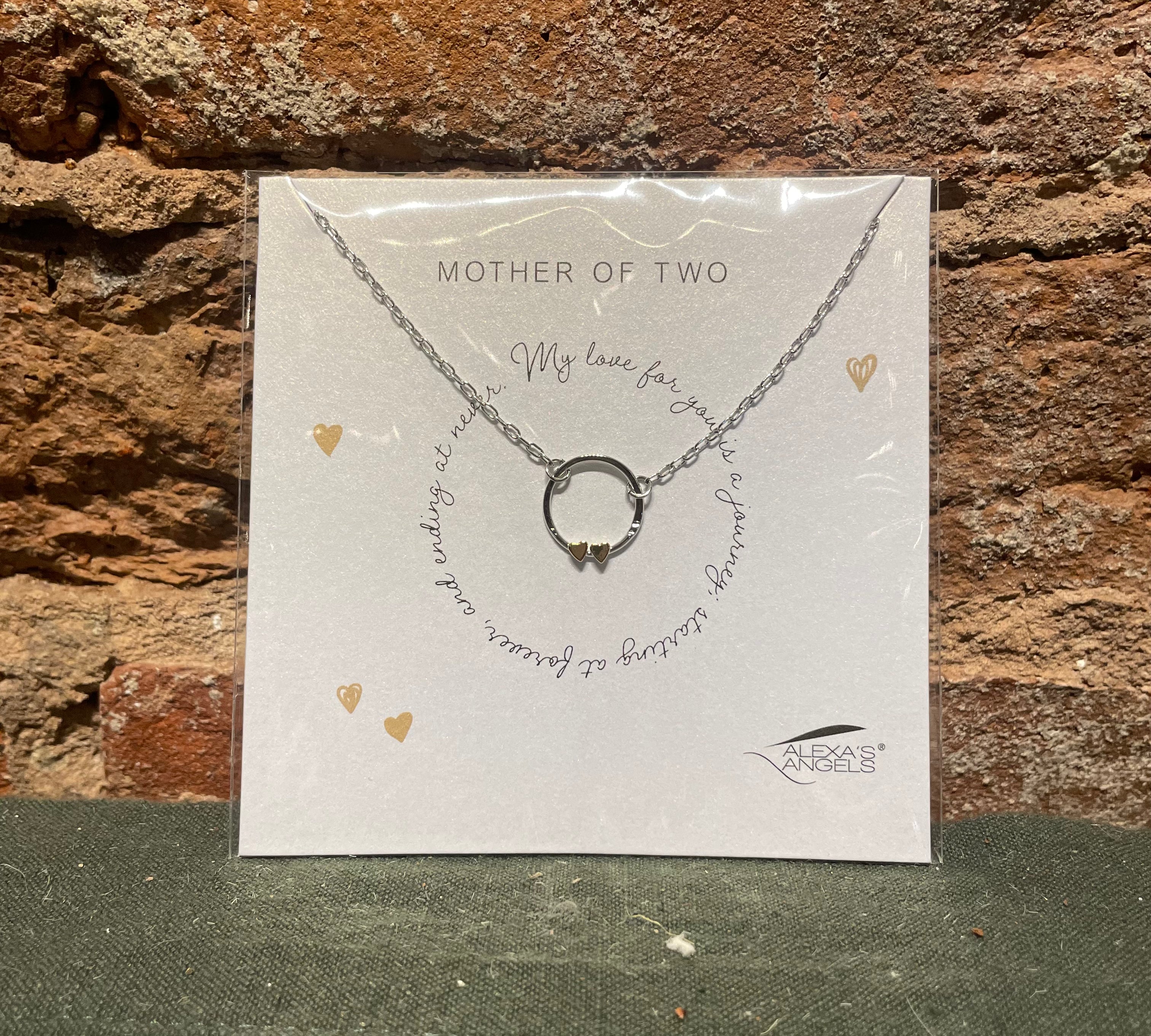 Mixed Metal Mother Of Necklace