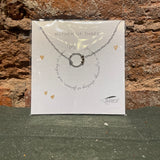 Mixed Metal Mother Of Necklace