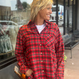 Abri Plaid Flannel Shirt