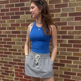 Round Neck Sleeveless Tank Top