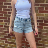 Round Neck Sleeveless Tank Top
