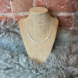 18" +2 Bead FW Pearl Necklace