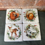 Wild Animal Coaster Set of 4