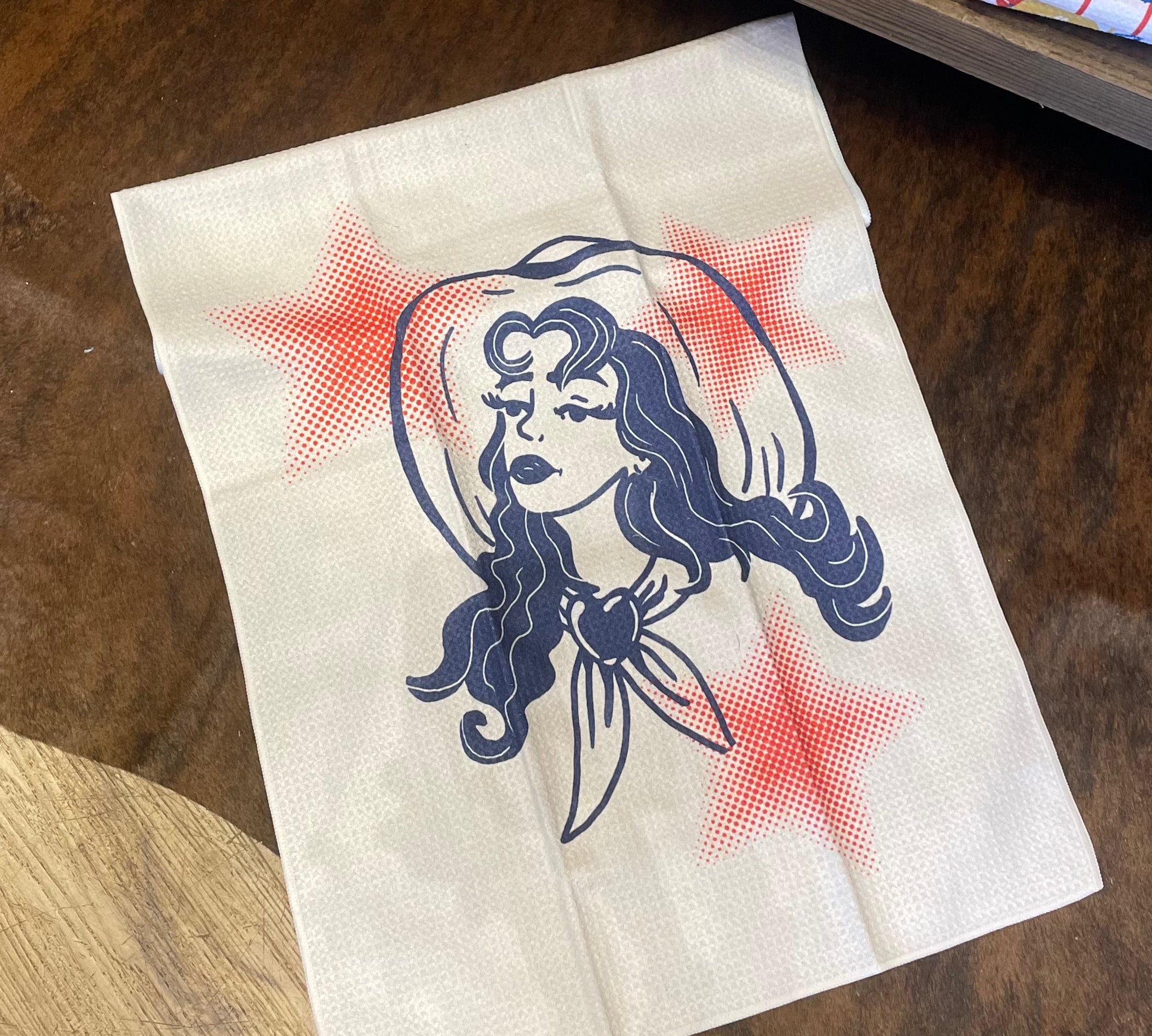 Geometry Tea Towel 18x30"