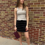 Modal Scuba Stripe Skort