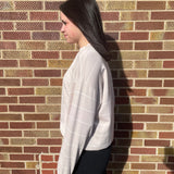 Modal Scuba Stripe Crewneck Top