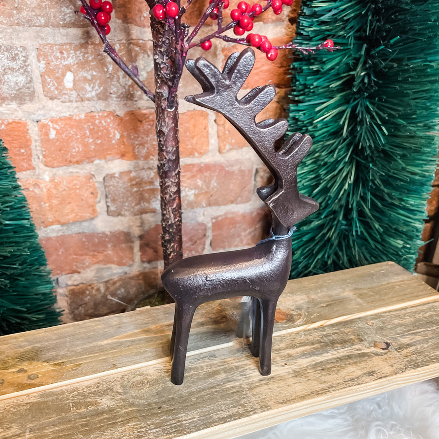 Charcoal Metal Shading Deer
