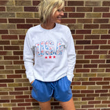 Retro USA Stars & Stripes Sweatshirt