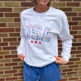 Retro USA Stars & Stripes Sweatshirt